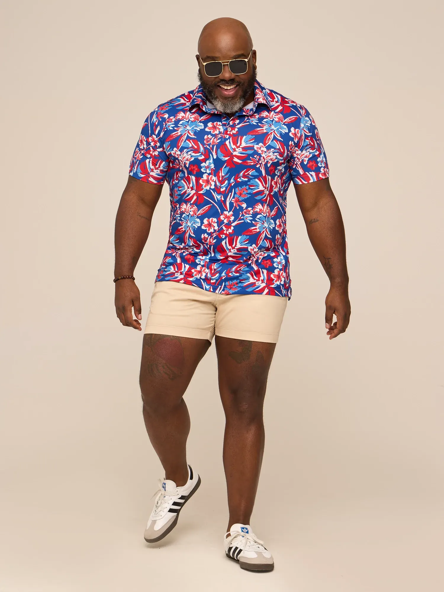 The Star Spangled Bloom (Performance Polo) - Image 3