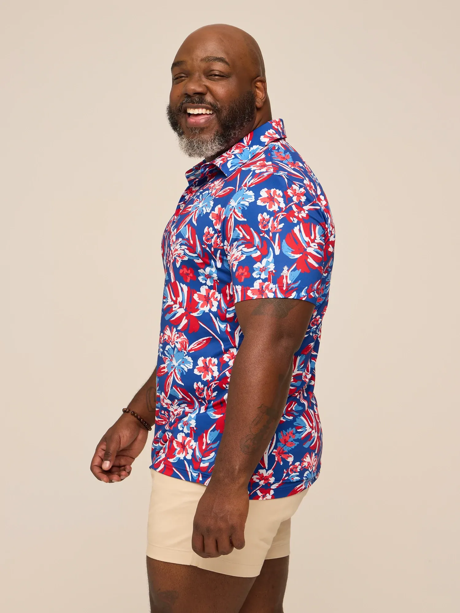 The Star Spangled Bloom (Performance Polo) - Image 4