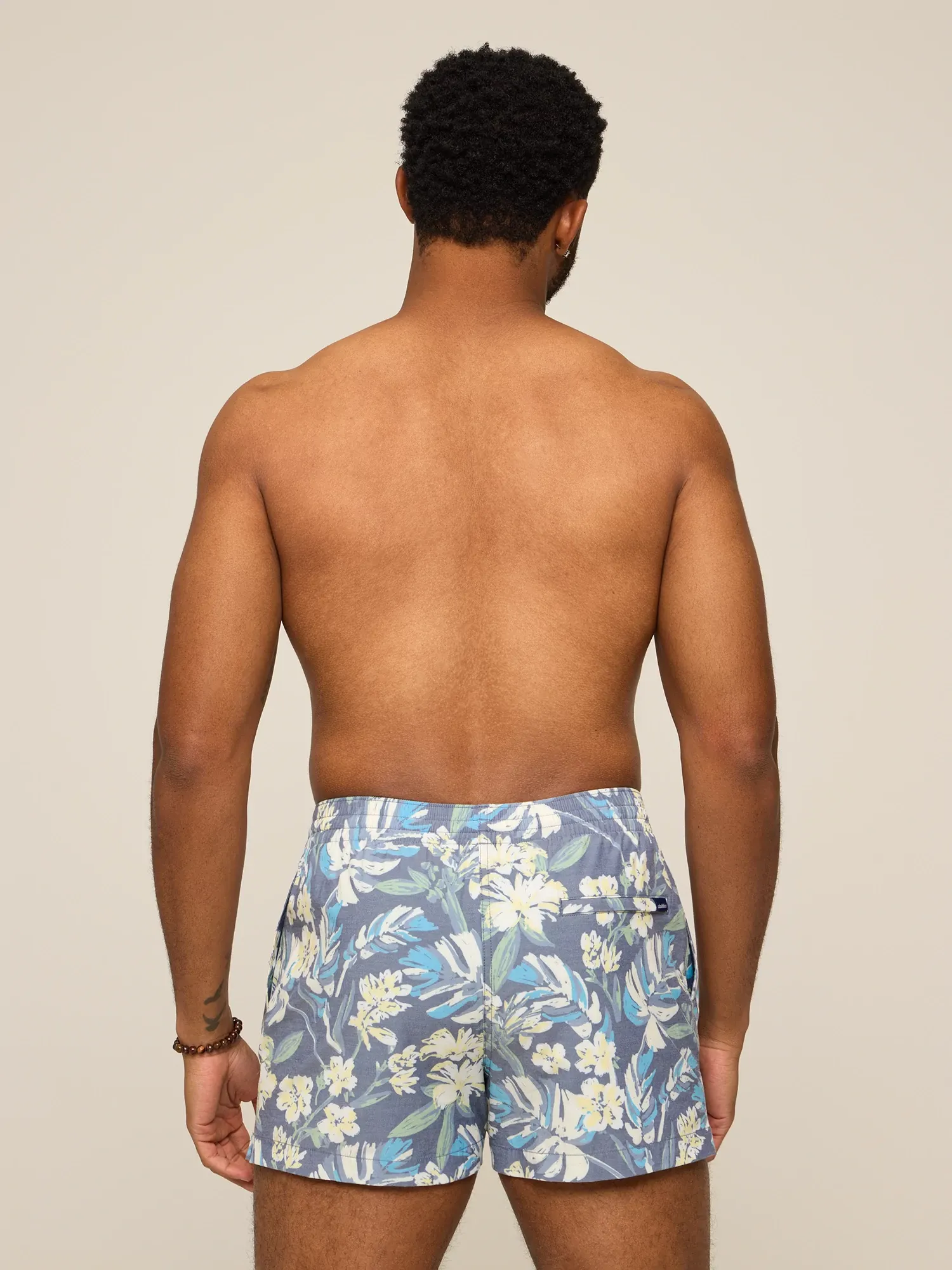 The Starry Night Stems 4" (Classic Lined Swim Trunk) - Image 2
