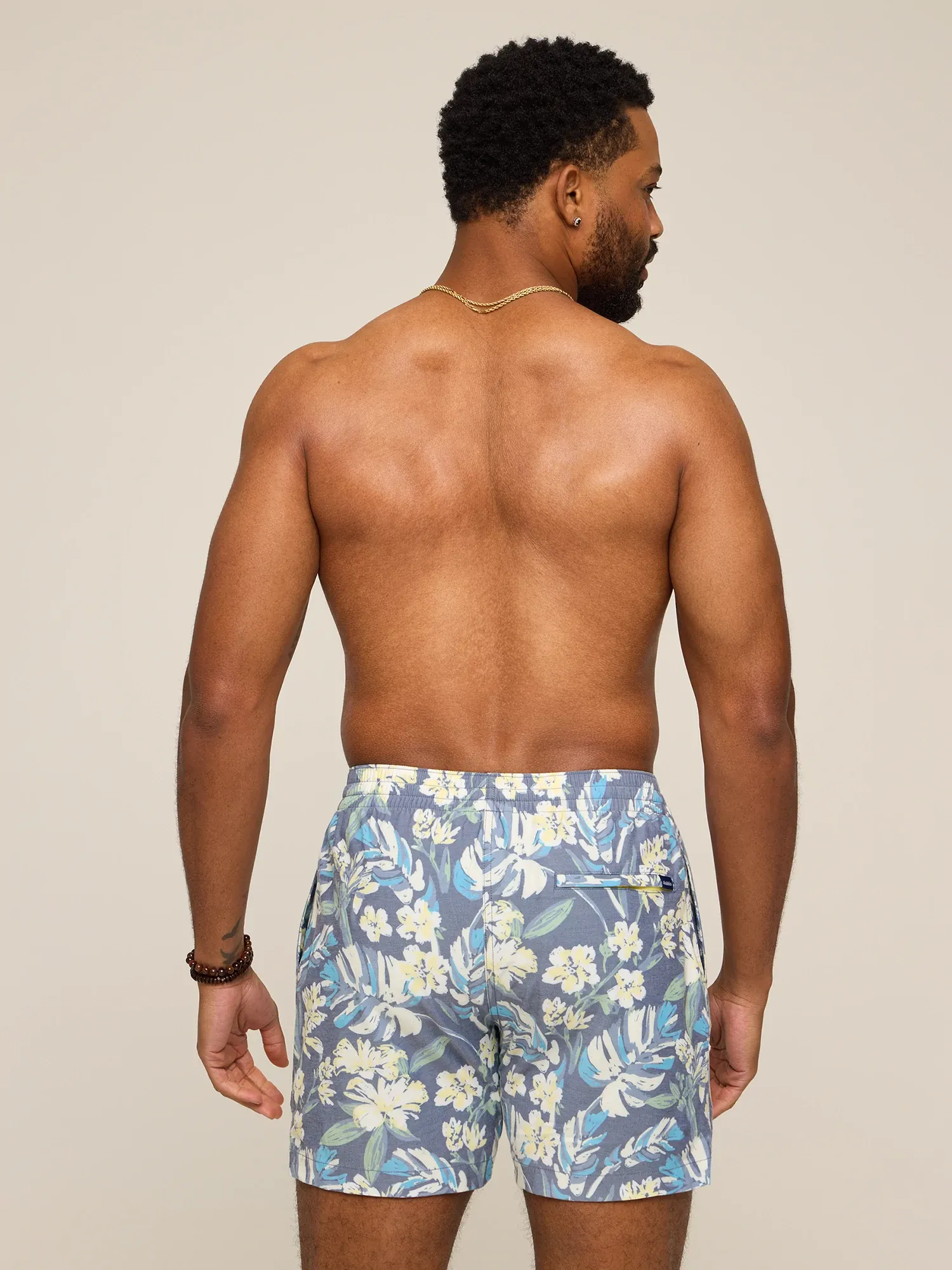 The Starry Night Stems 5.5" (Classic Lined Swim Trunk) - Image 2