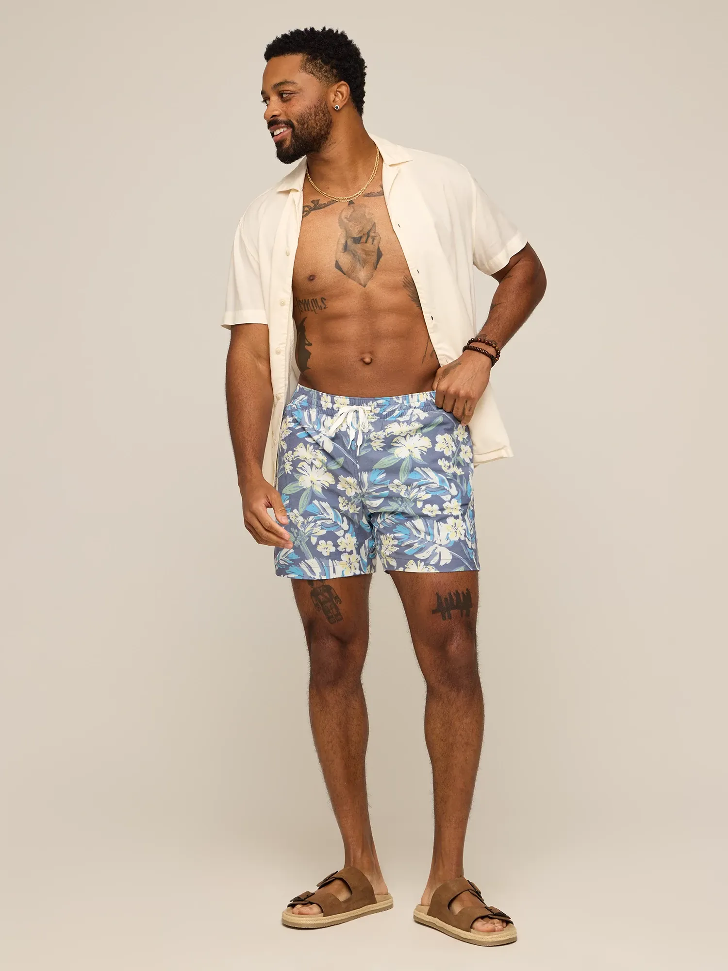 The Starry Night Stems 5.5" (Classic Swim Trunk) - Image 4