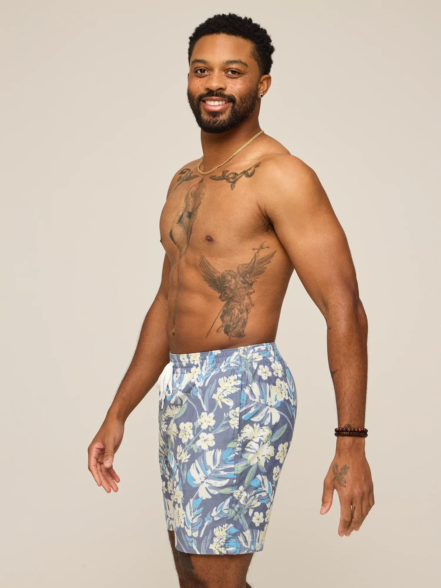 The Starry Night Stems 7" (Classic Lined Swim Trunk) - Image 3