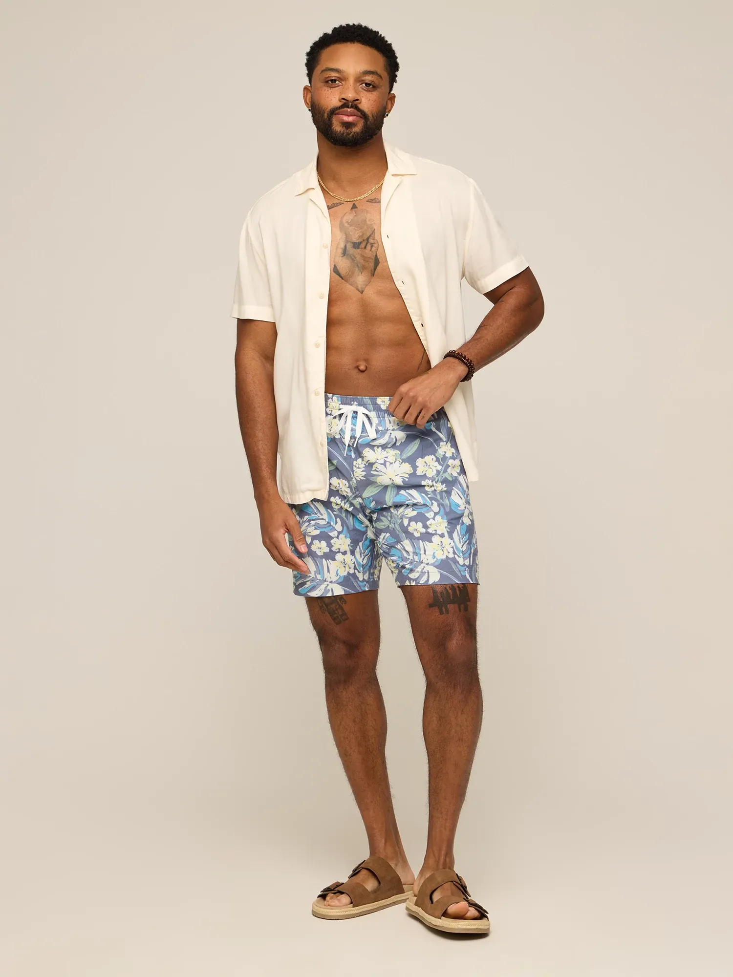 The Starry Night Stems 7" (Classic Lined Swim Trunk) - Image 5