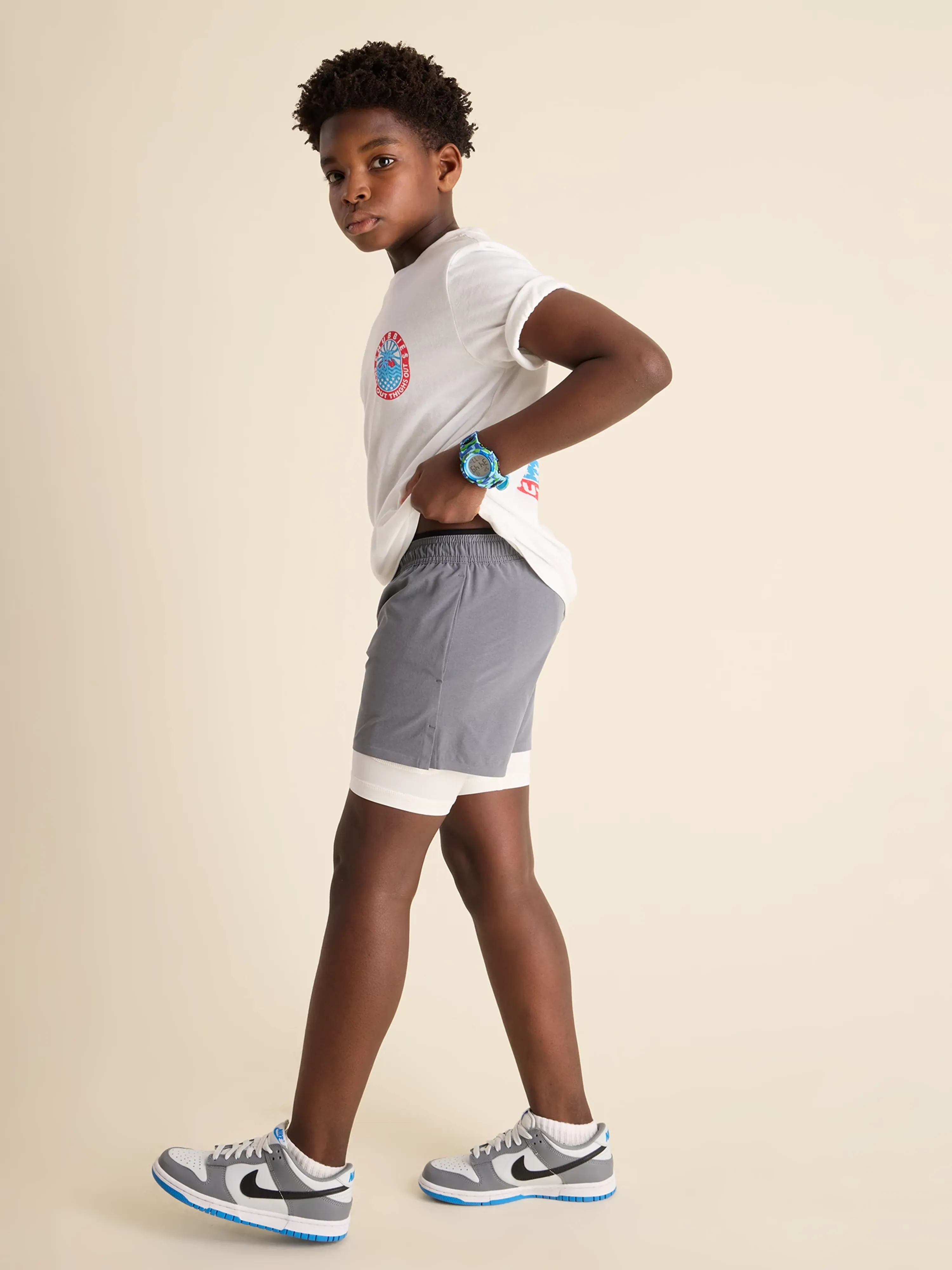 The Static Shocks (Boys Ultimate Training Short) - Image 4
