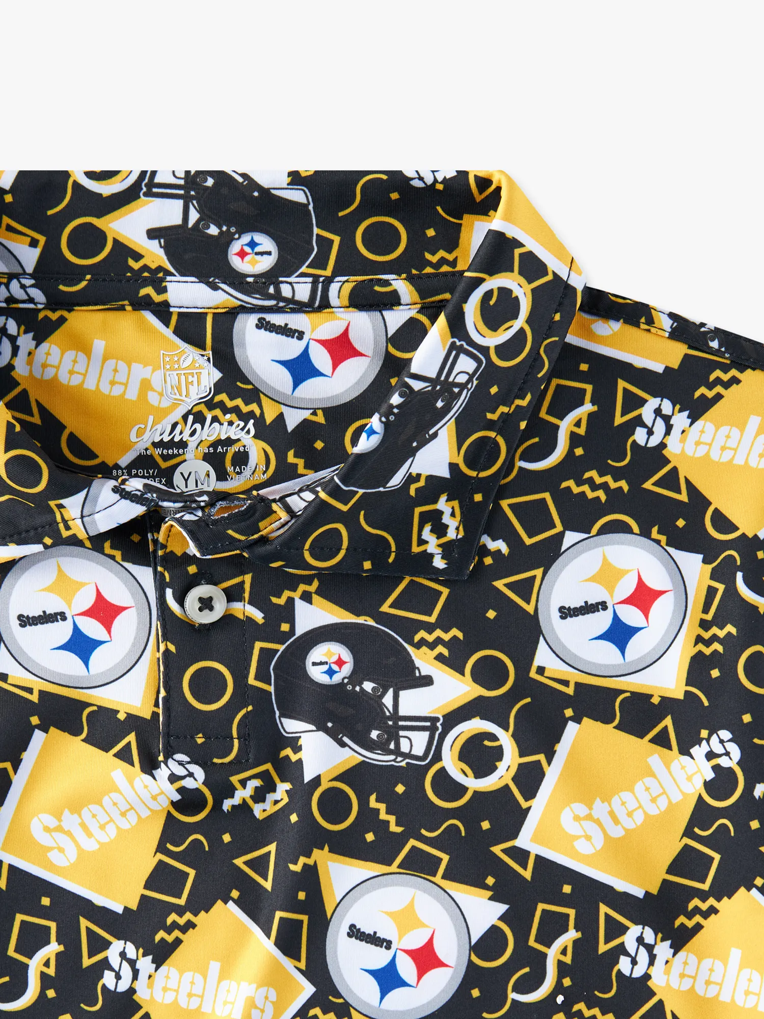 The Steelers Game Day Fit (Boys Performance Polo) - Image 2