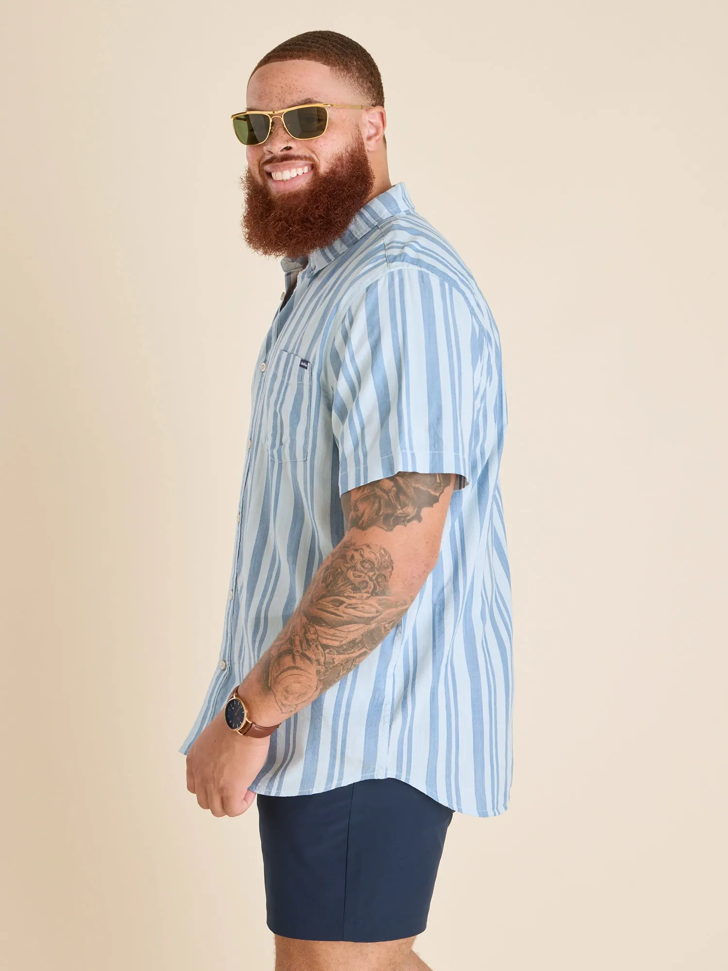 The Striped Up & Down (Resort Weave Friday Shirt) - Image 3