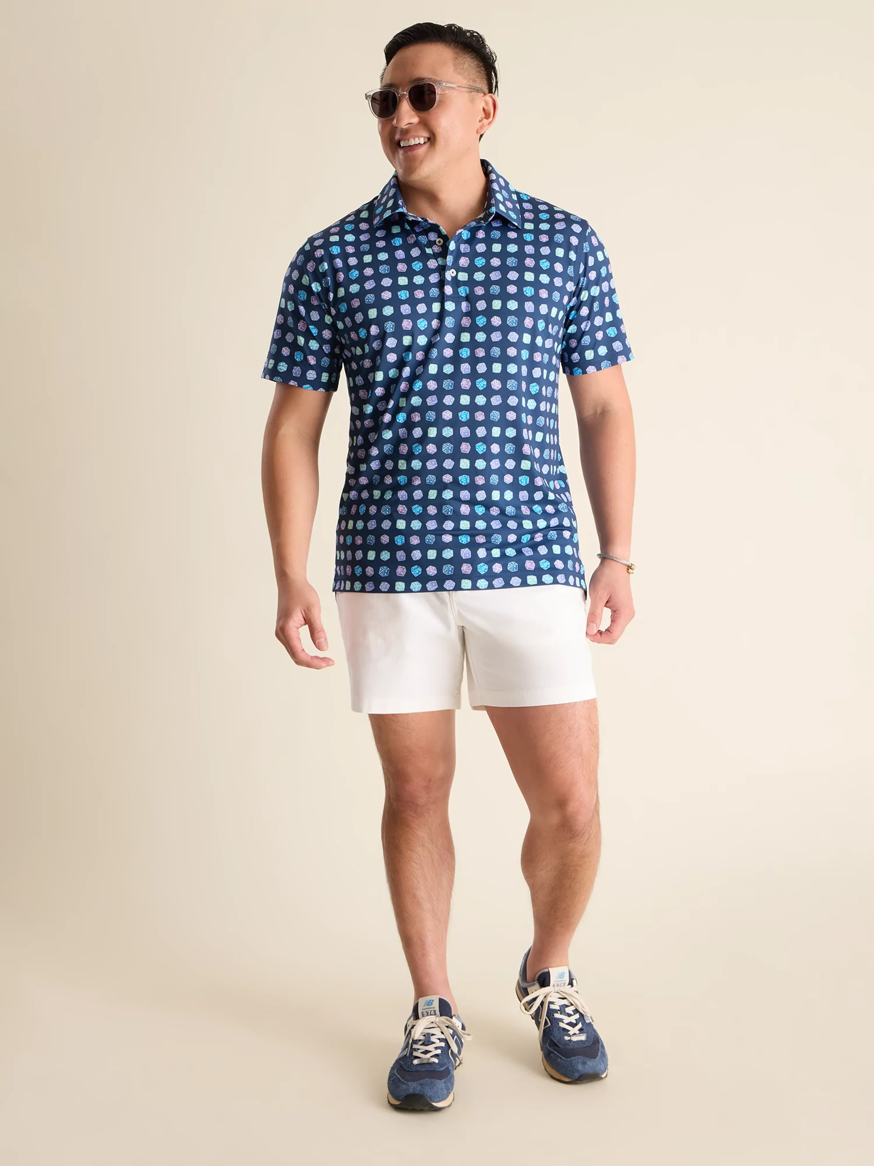 The Sugar, Spice & Everything Dice (Performance Polo) - Image 4