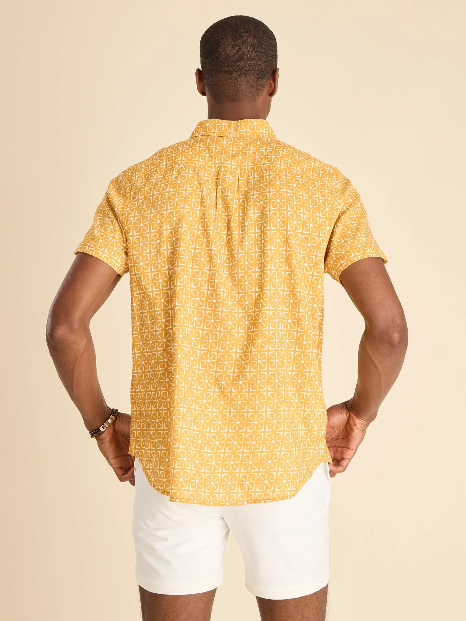 The Sundial- Yellow (Resort Weave Friday Shirt) - Image 2