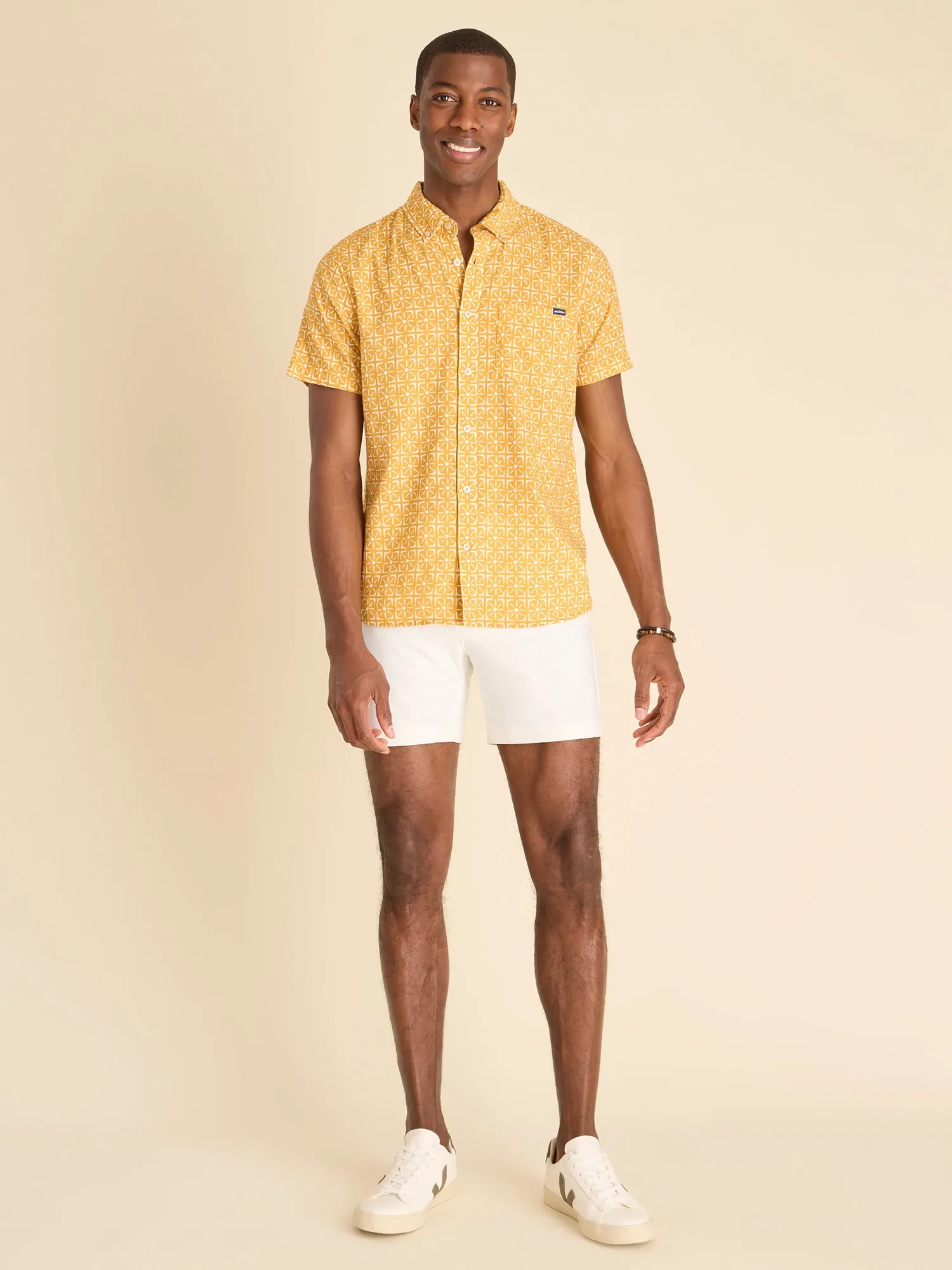 The Sundial- Yellow (Resort Weave Friday Shirt) - Image 6