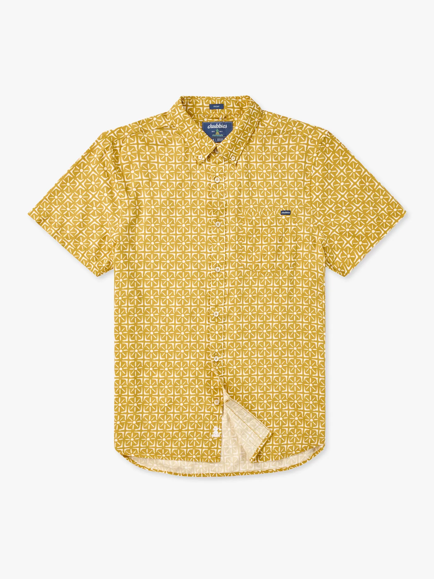 The Sundial- Yellow (Resort Weave Friday Shirt) - Image 7