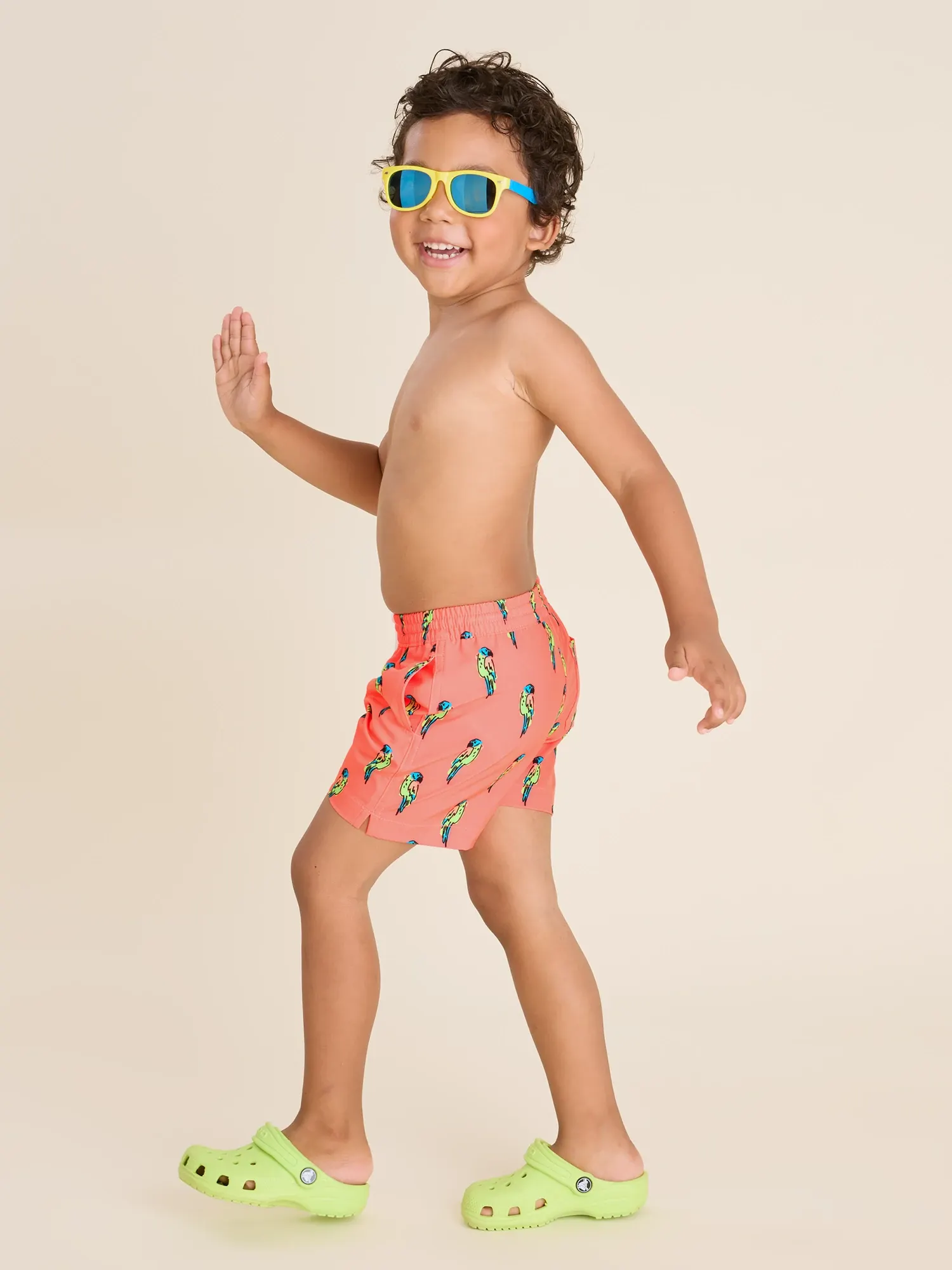 The Talk Of The Tropics (Toddler Classic Swim Trunk) - Image 4