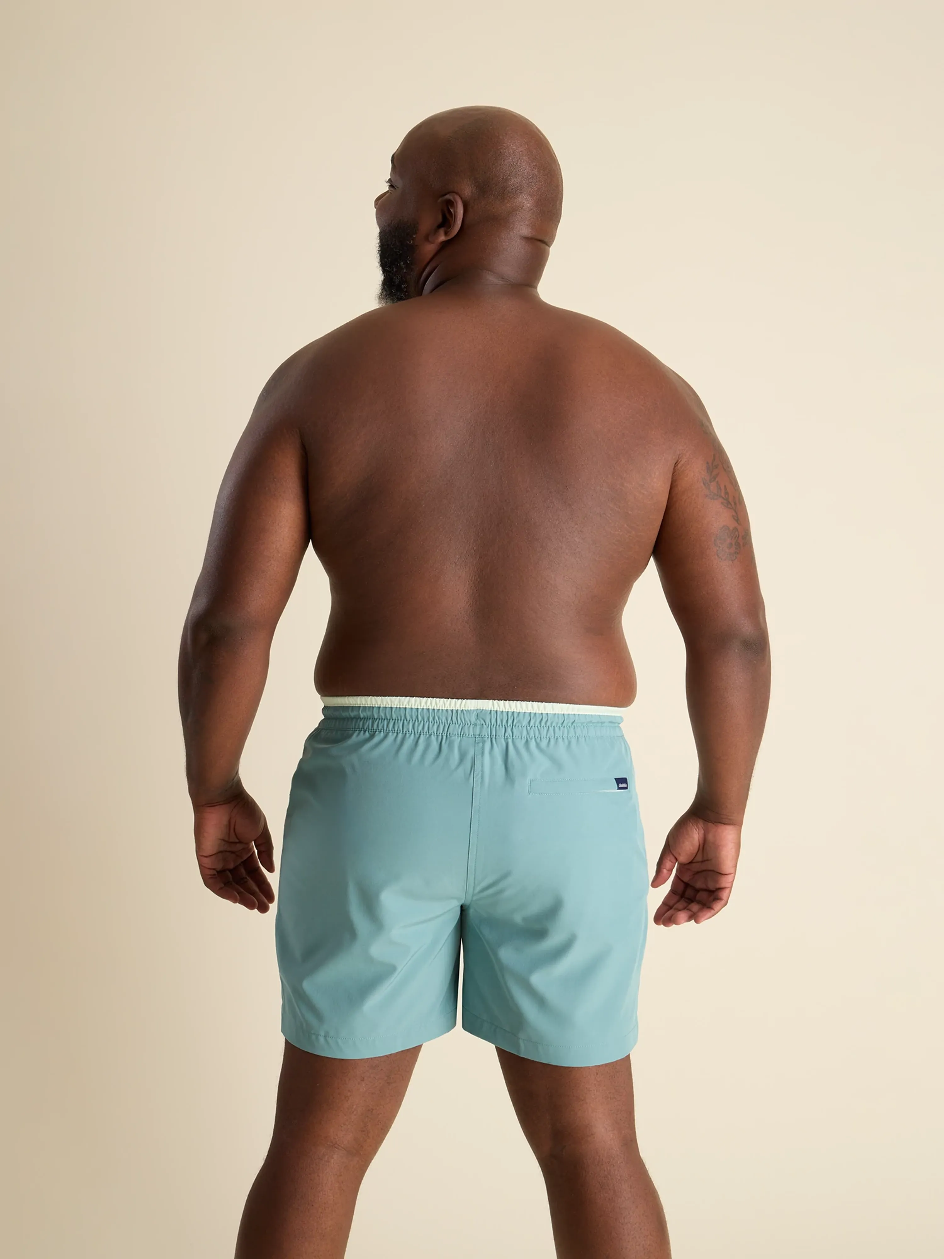 The Teal Breakers 5.5" (Classic Swim Trunks) - Image 2