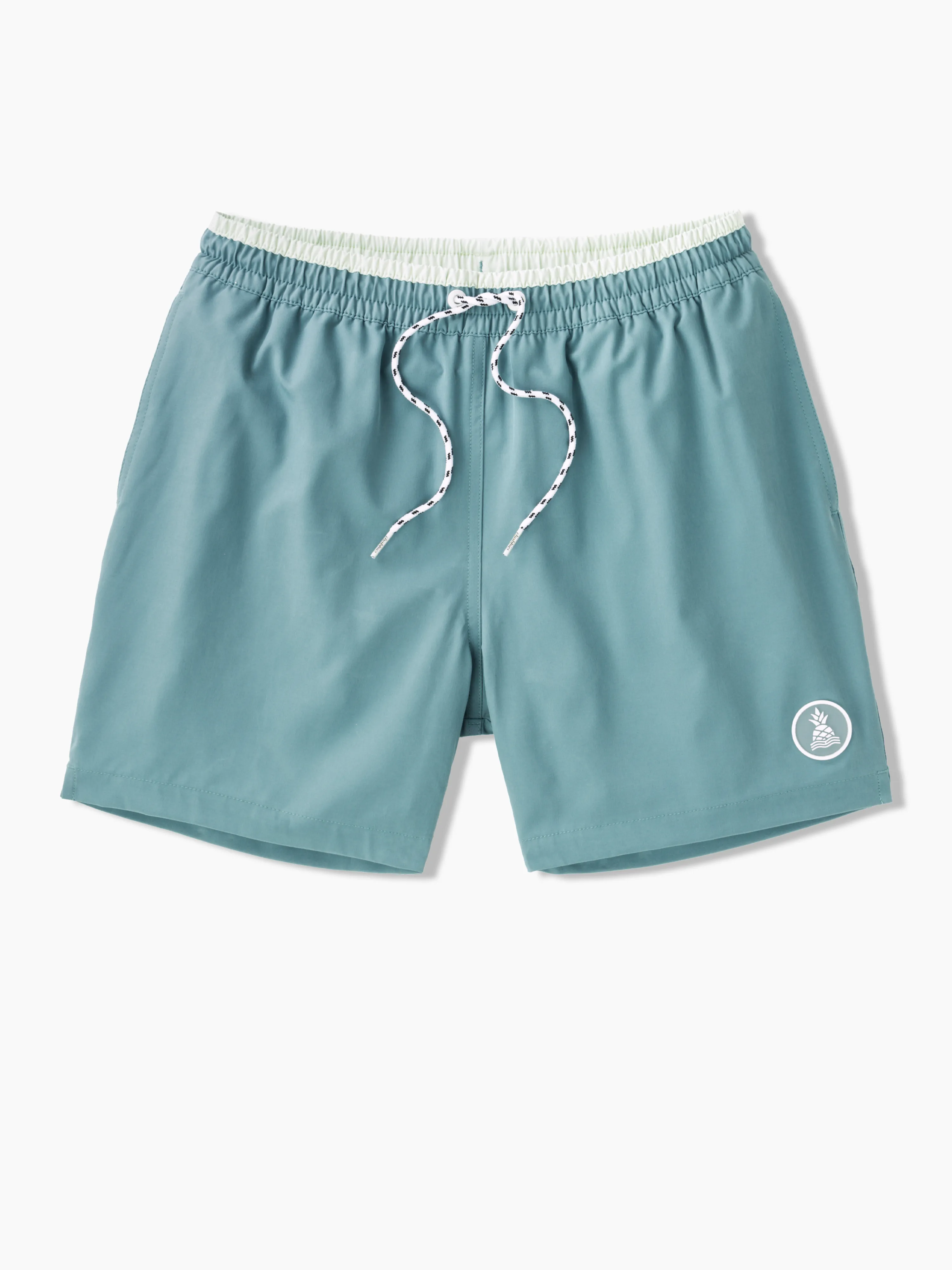 The Teal Breakers 5.5" (Classic Swim Trunks) - Image 5