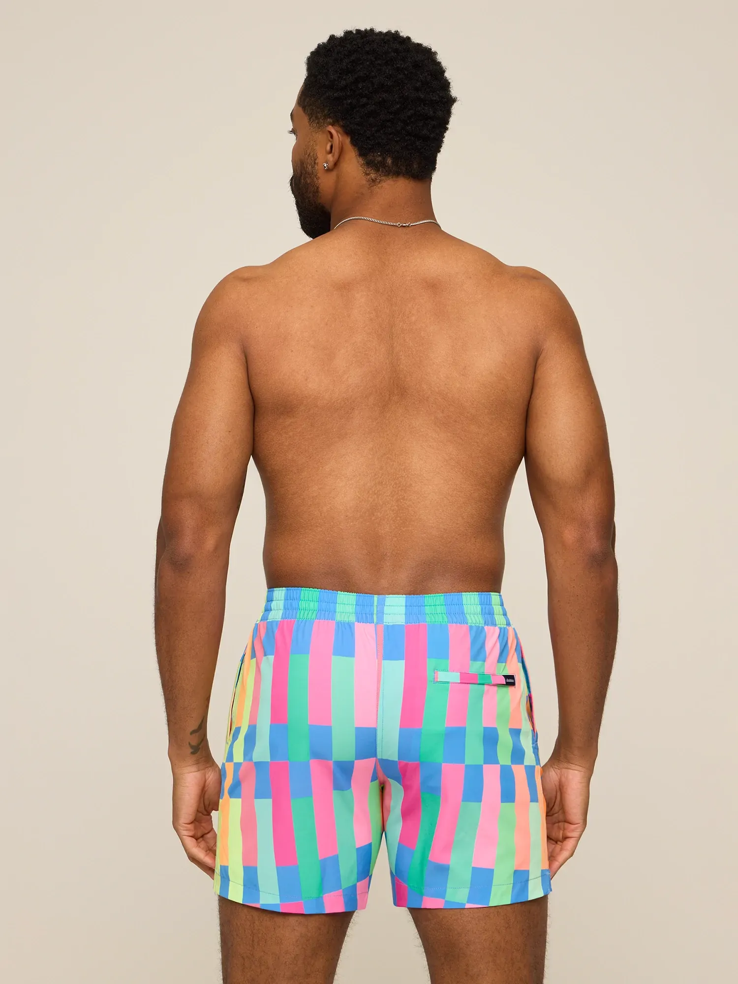 The Technicolor Stitches 5.5" (Classic Lined Swim Trunk) - Image 2