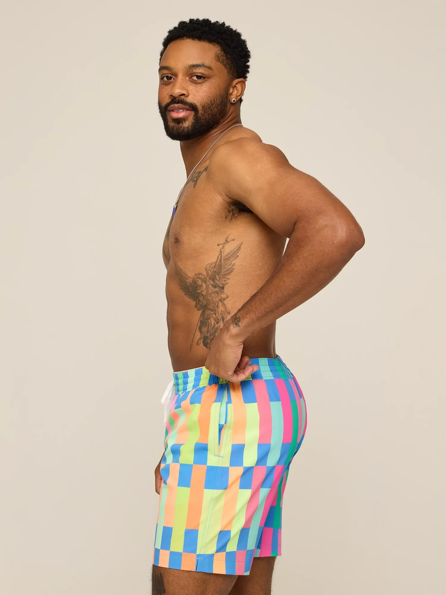 The Technicolor Stitches 7" (Classic Lined Swim Trunk) - Image 3