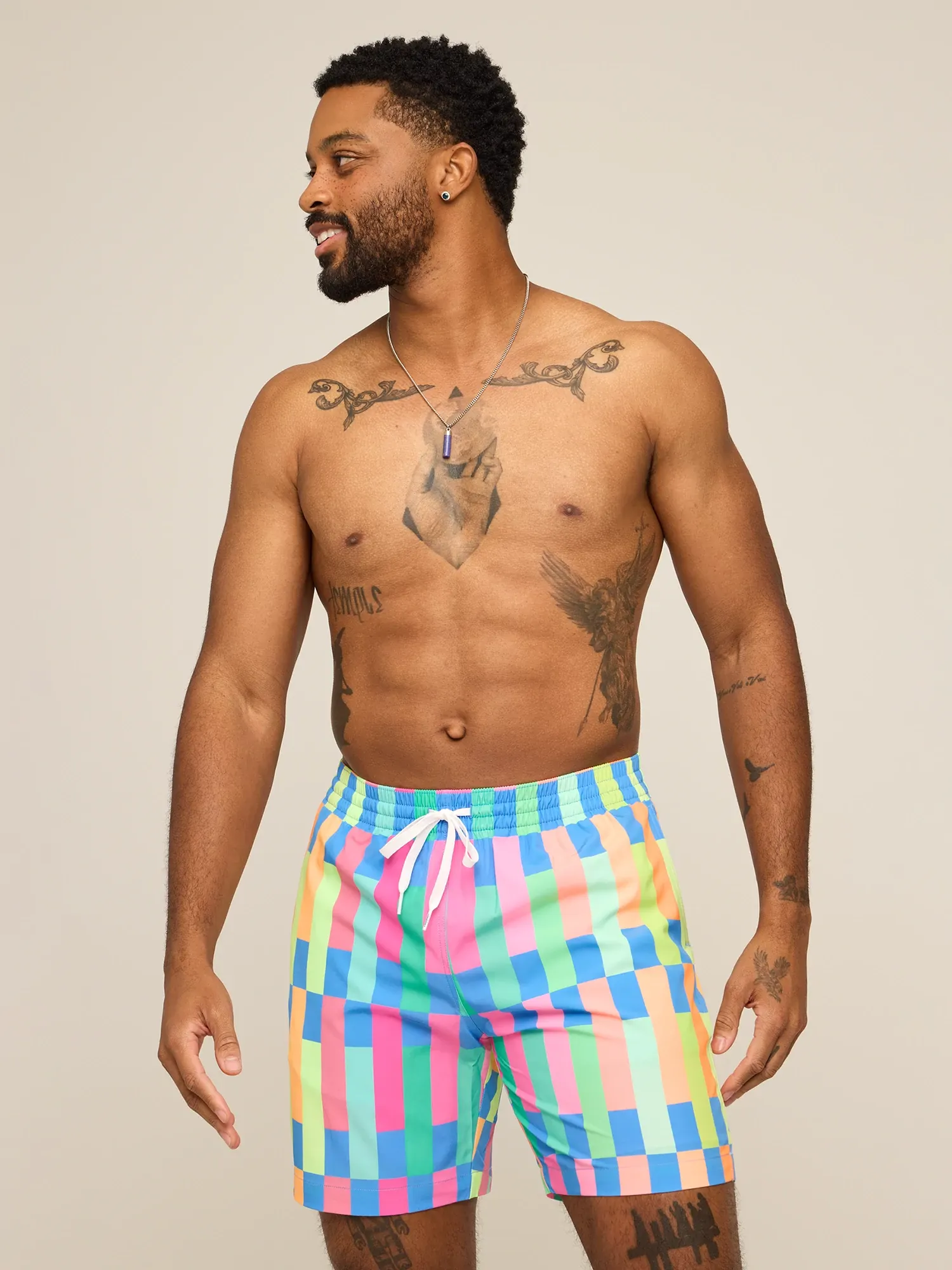 The Technicolor Stitches 7" (Classic Lined Swim Trunk) - Image 4