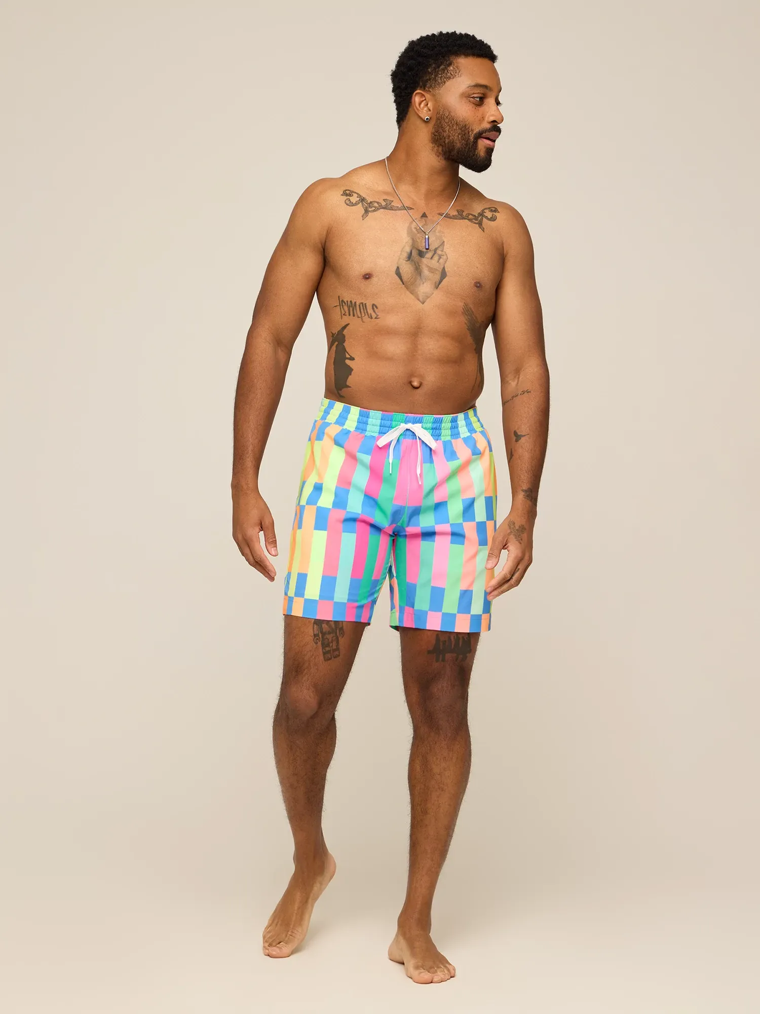 The Technicolor Stitches 7" (Classic Lined Swim Trunk) - Image 5