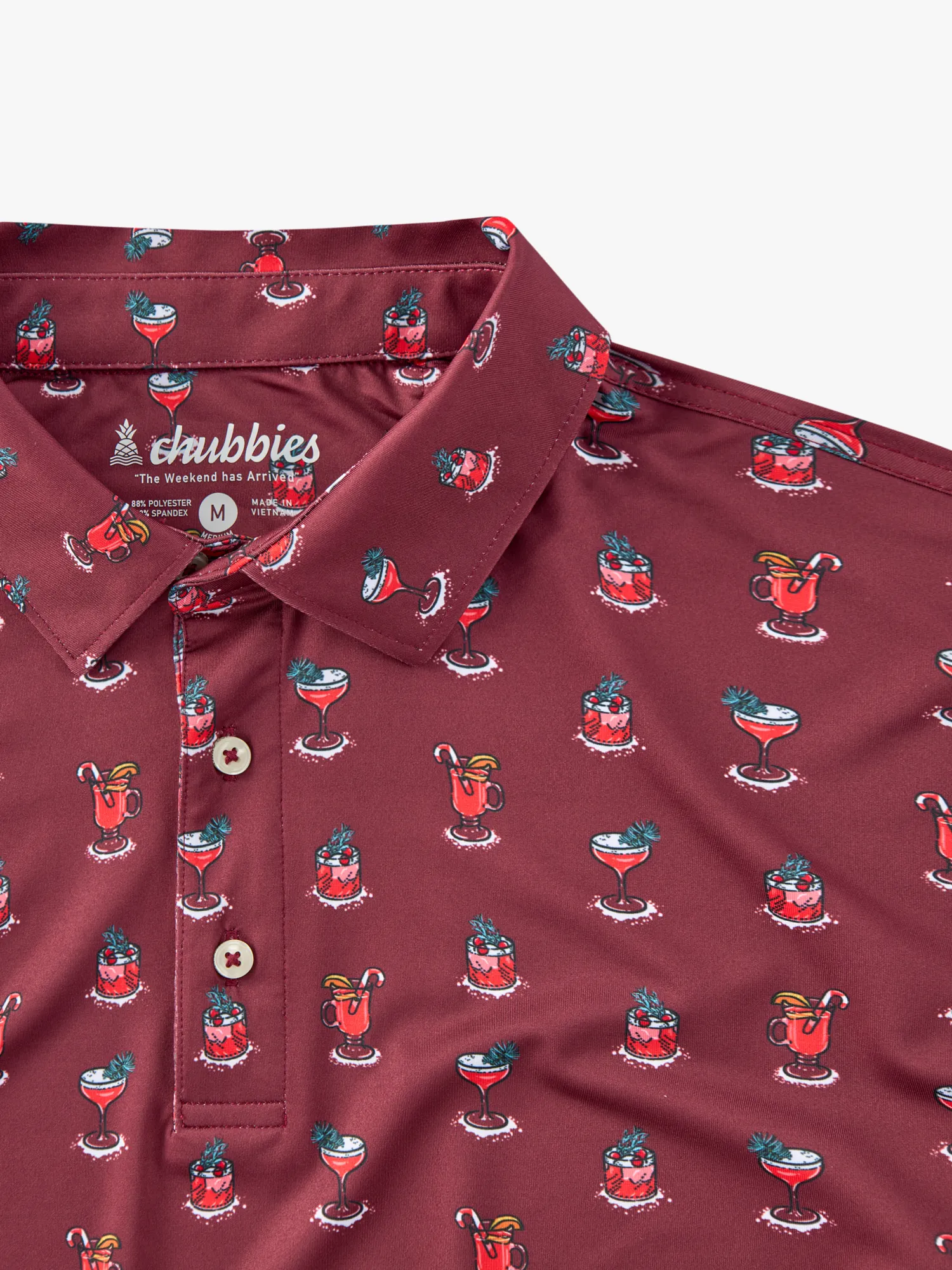 The That's The Spirit- Red (Performance Polo) - Image 6