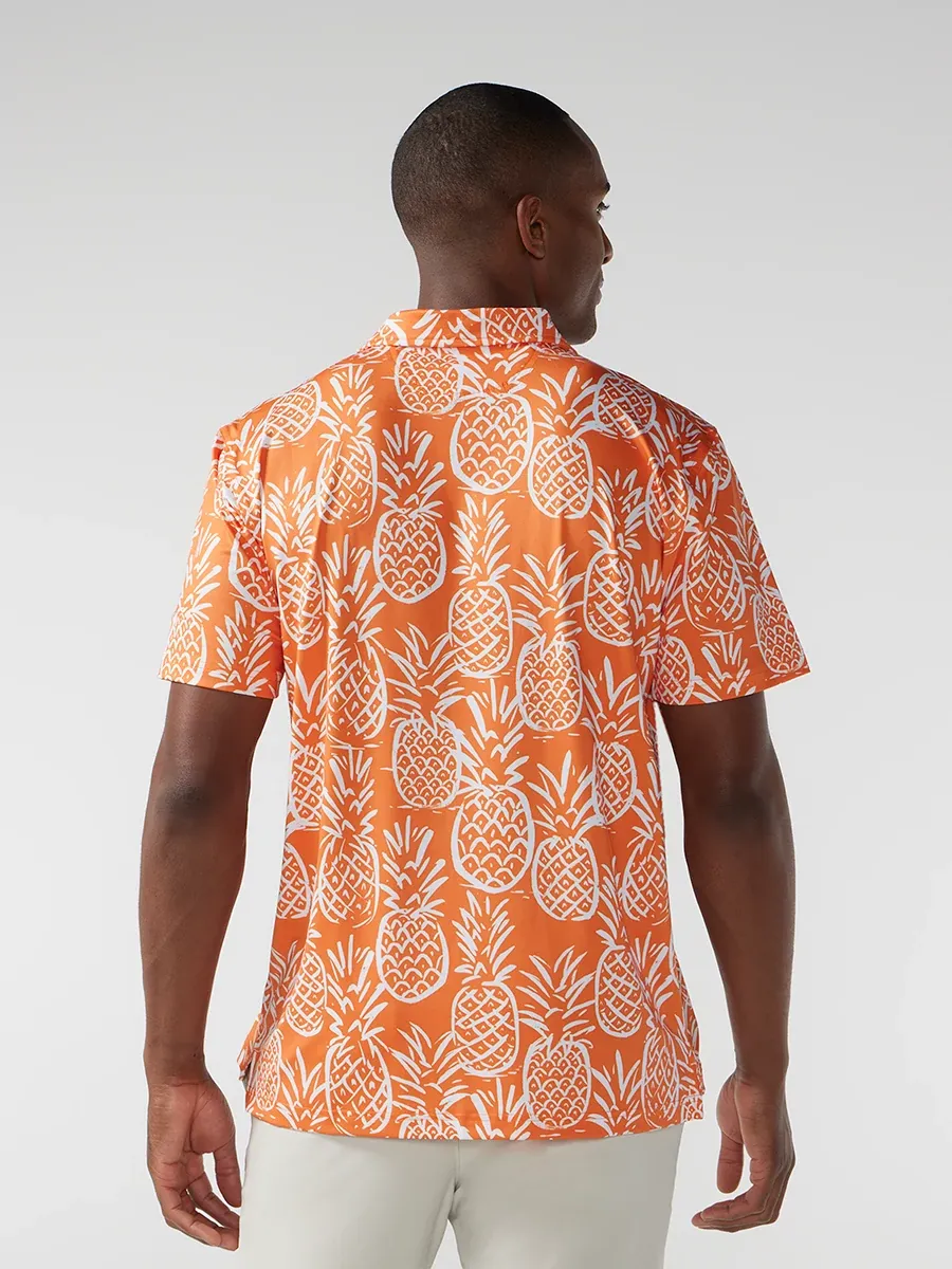 The Thigh Napple (Performance Polo) - Orange - Image 2