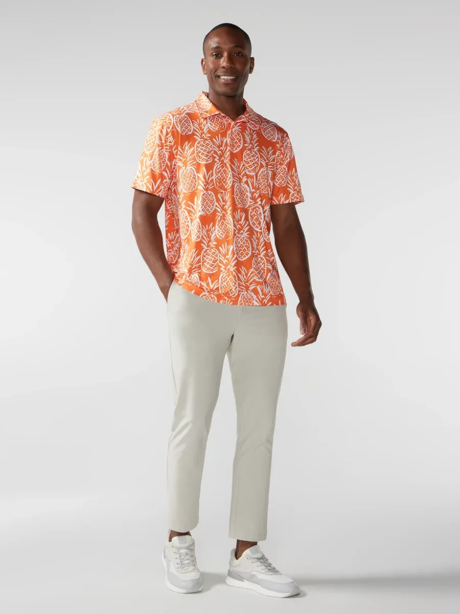 The Thigh Napple (Performance Polo) - Orange - Image 5