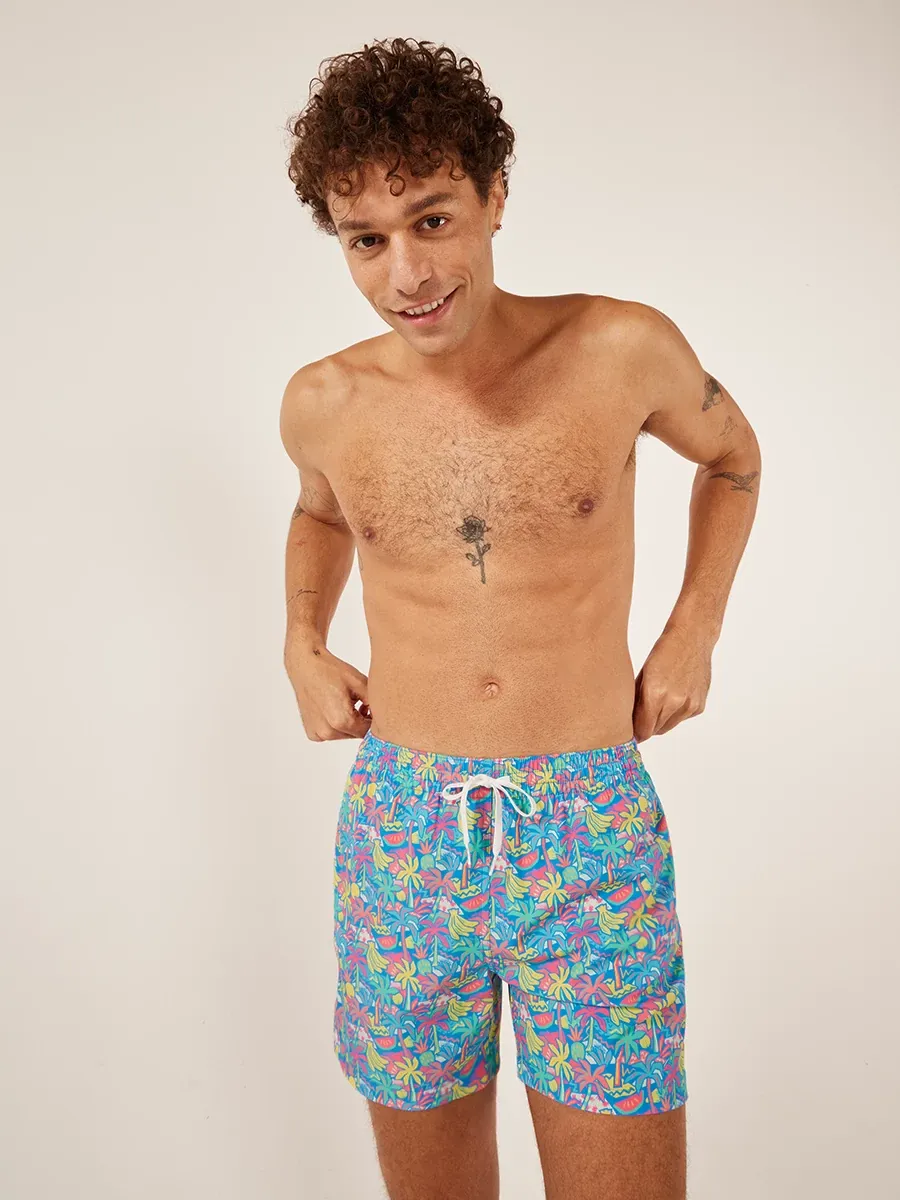The Tropical Bunches 5.5" (Classic Lined Swim Trunk) - Image 4