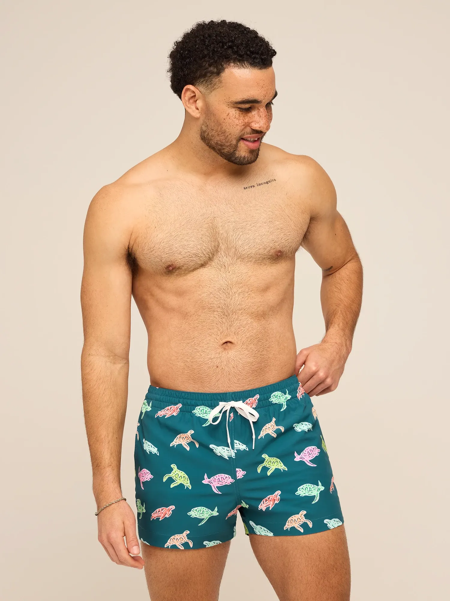 The Turtally Awesomes 4" (Classic Lined Swim Trunk) - Image 3