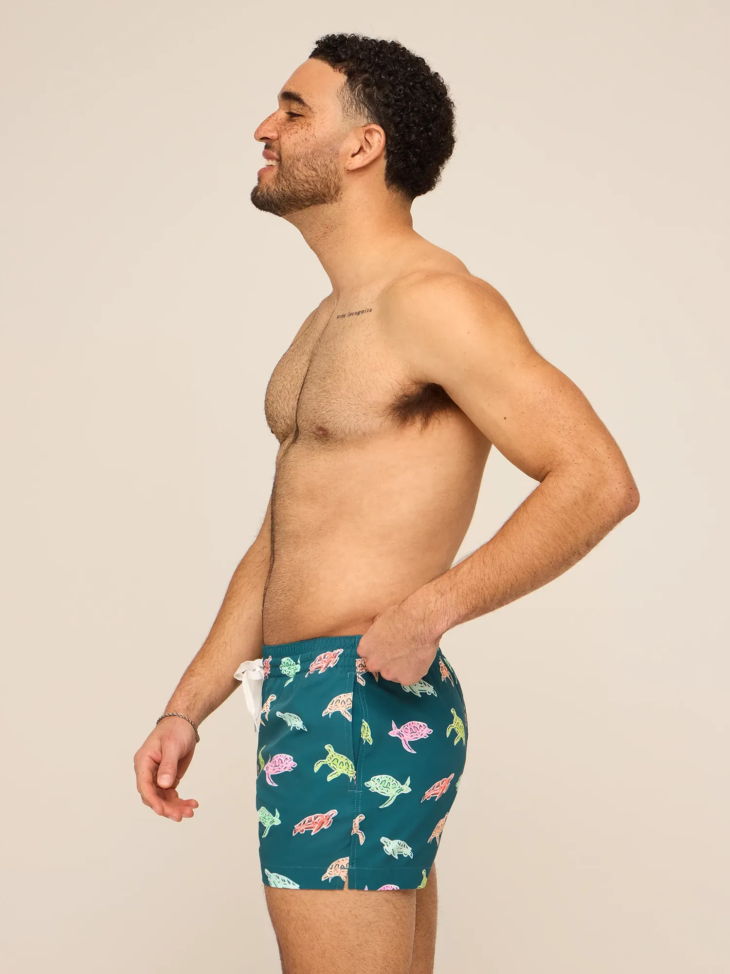 The Turtally Awesomes 4" (Classic Lined Swim Trunk) - Image 4