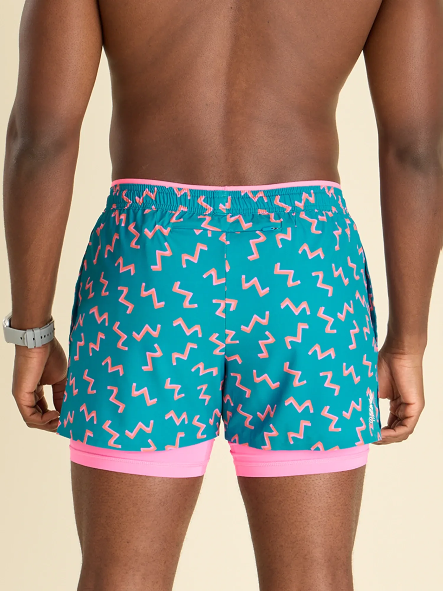 The Twist and Squiggle- Blue 4" (Ultimate Training Short) - Image 2