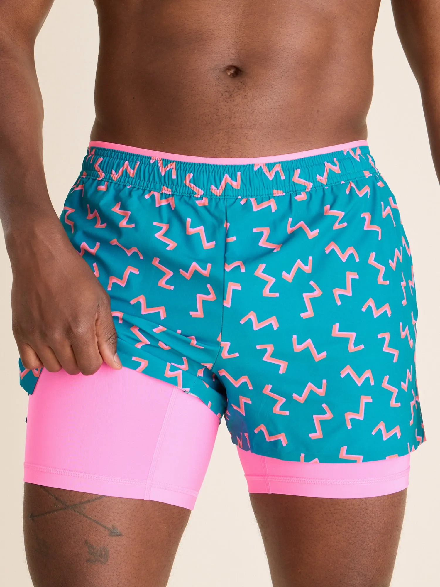 The Twist and Squiggle- Blue 4" (Ultimate Training Short) - Image 3