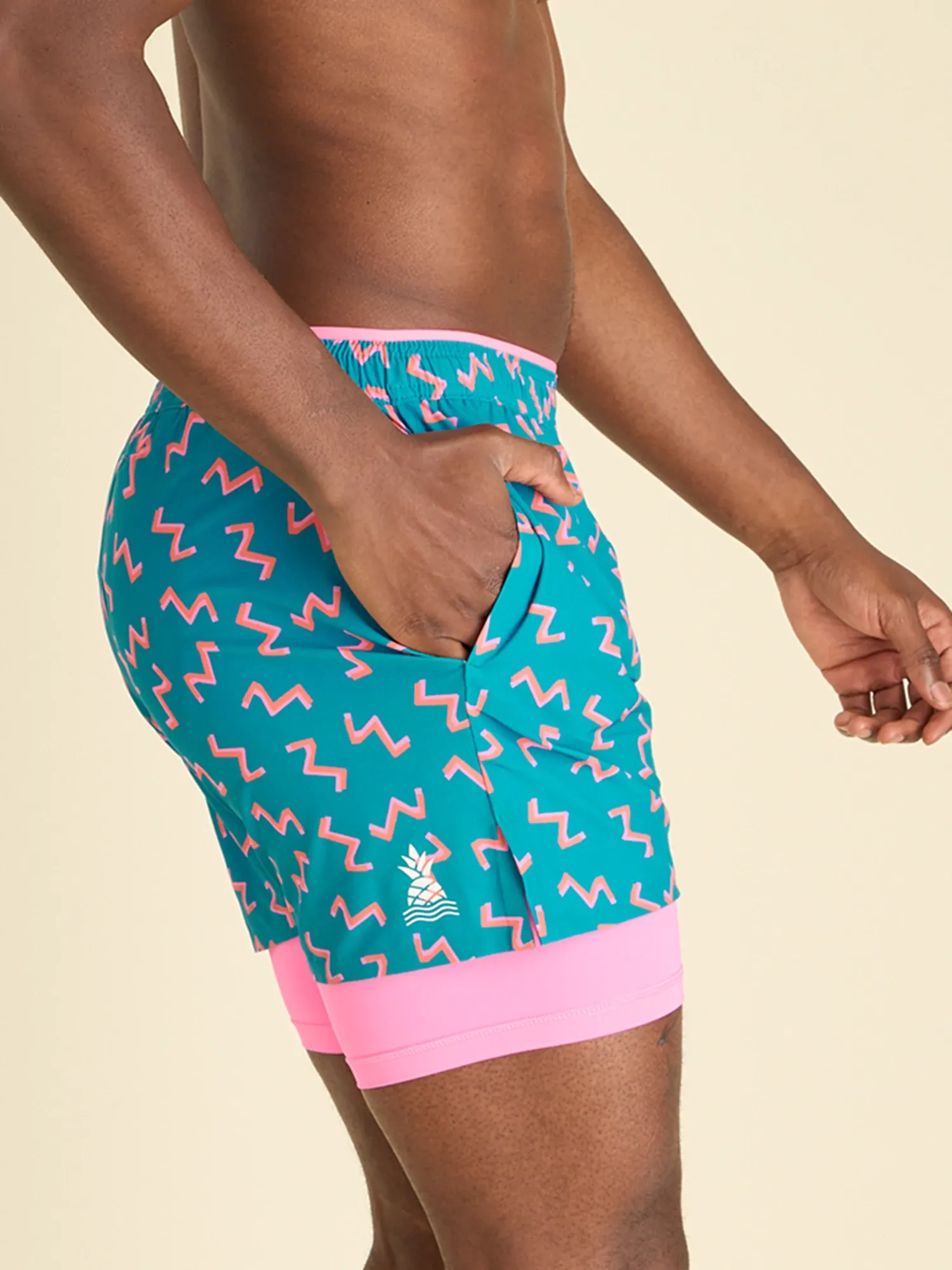 The Twist and Squiggle- Blue 5.5" (Ultimate Training Short) - Image 3