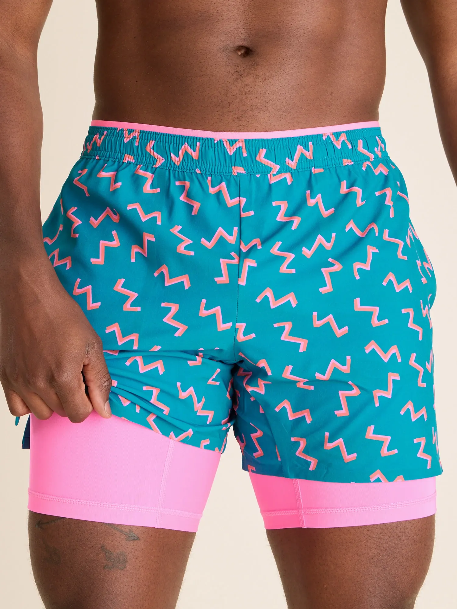 The Twist and Squiggle- Blue 5.5" (Ultimate Training Short) - Image 4
