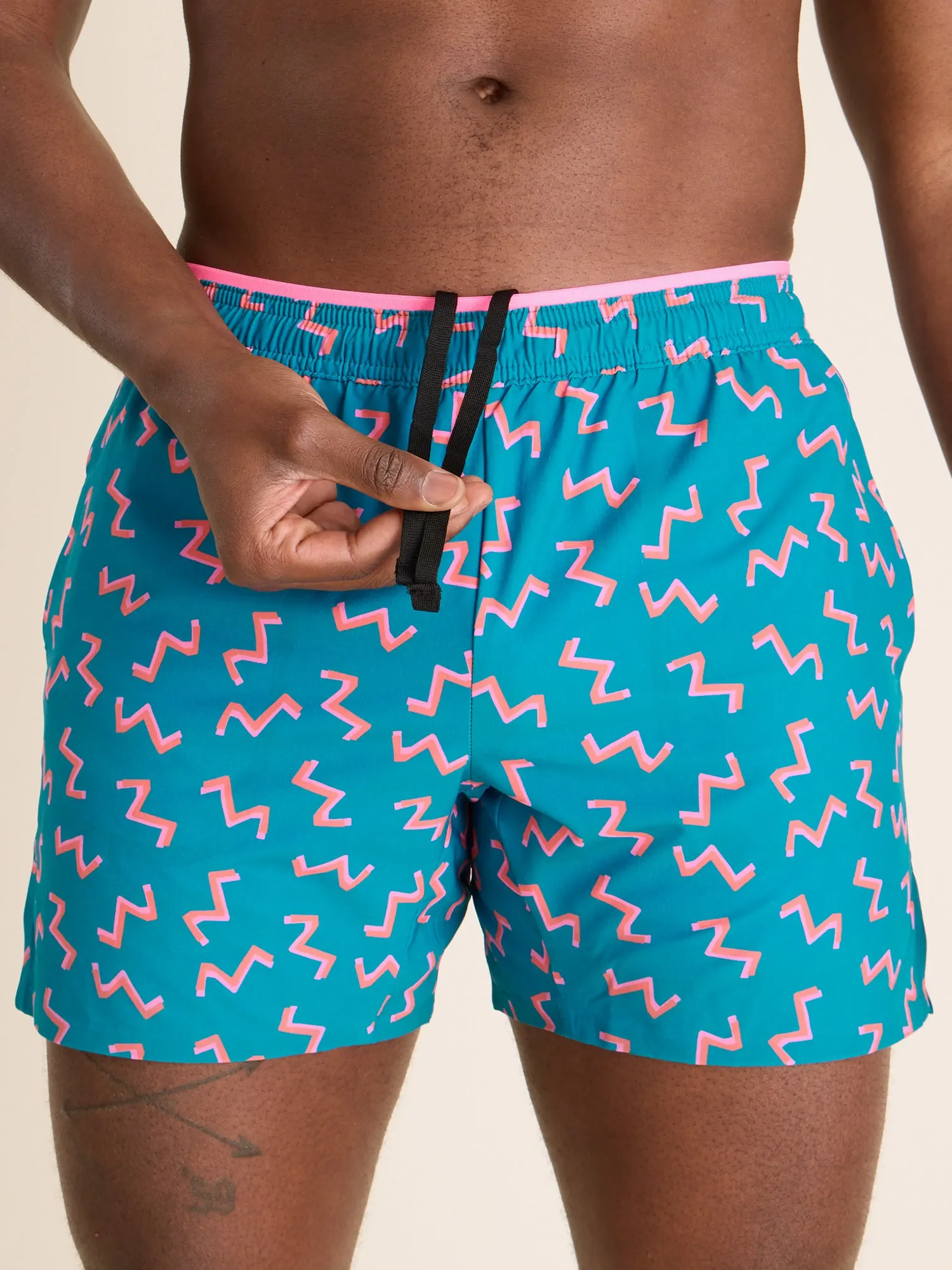 The Twist and Squiggle- Blue 5.5" (Ultimate Training Short with Hidden Liner) - Image 5