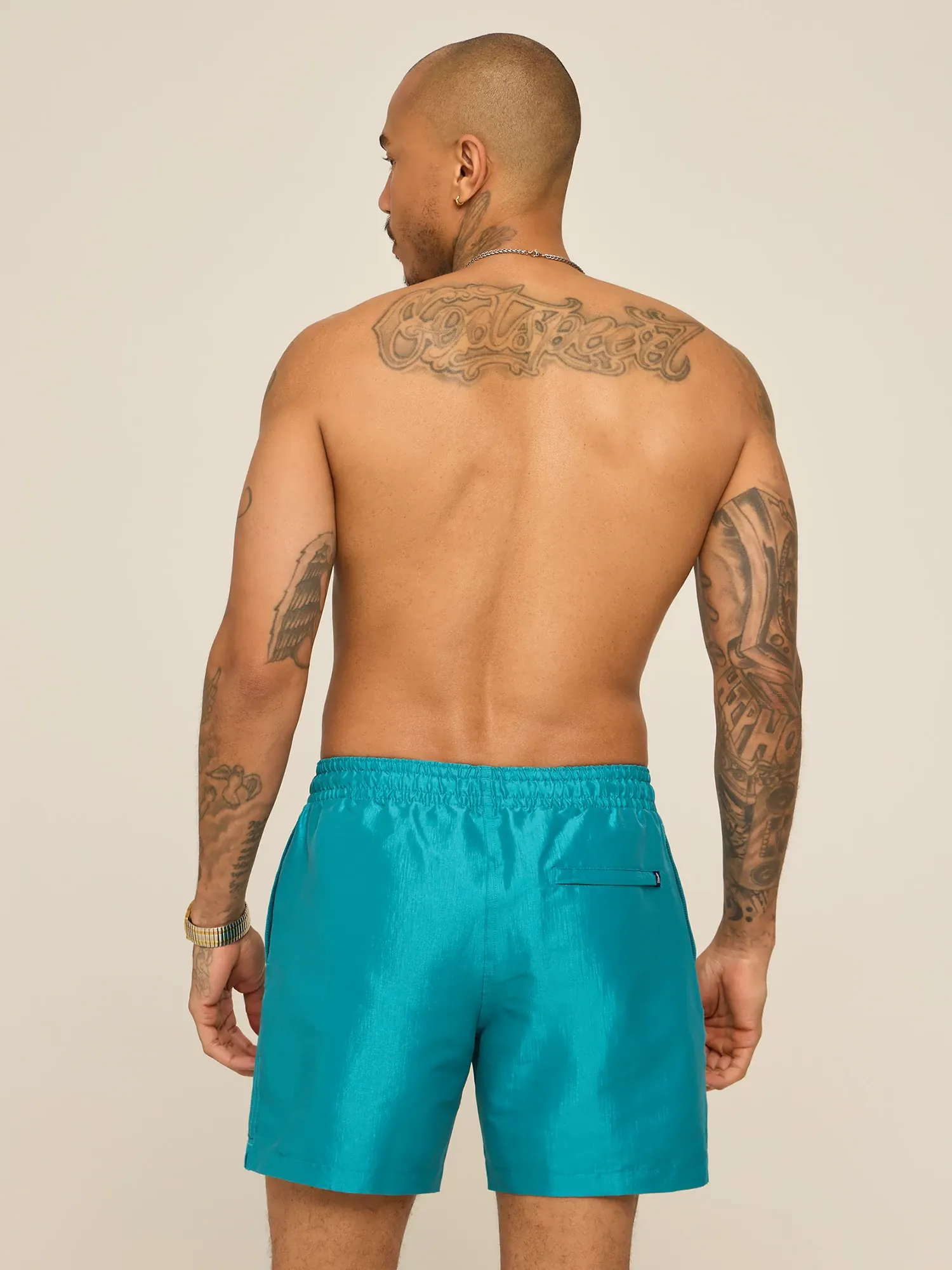 The Ultramarine 5.5" (Lined Metallic Swim) - Image 2