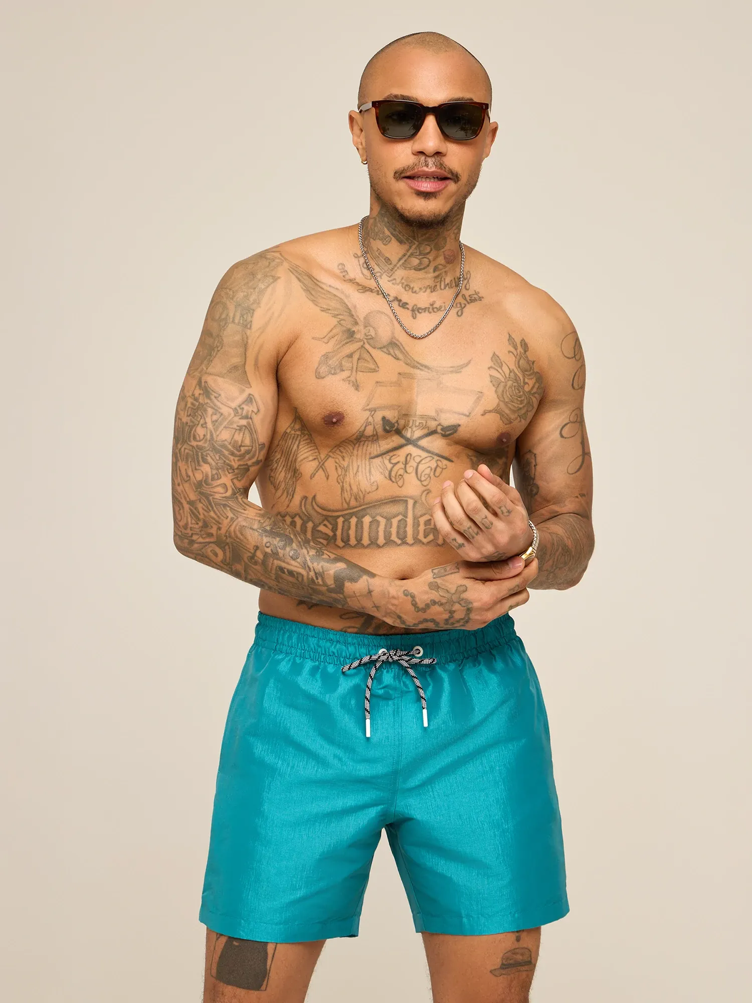 The Ultramarine 5.5" (Lined Metallic Swim) - Image 4