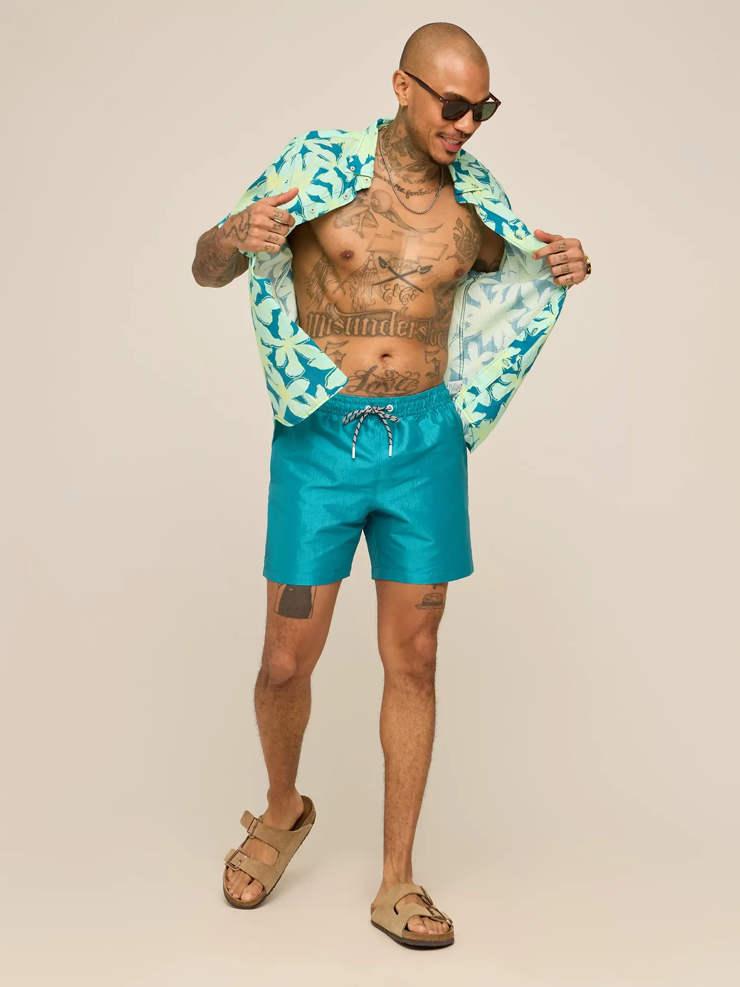 The Ultramarine 5.5" (Lined Metallic Swim) - Image 5