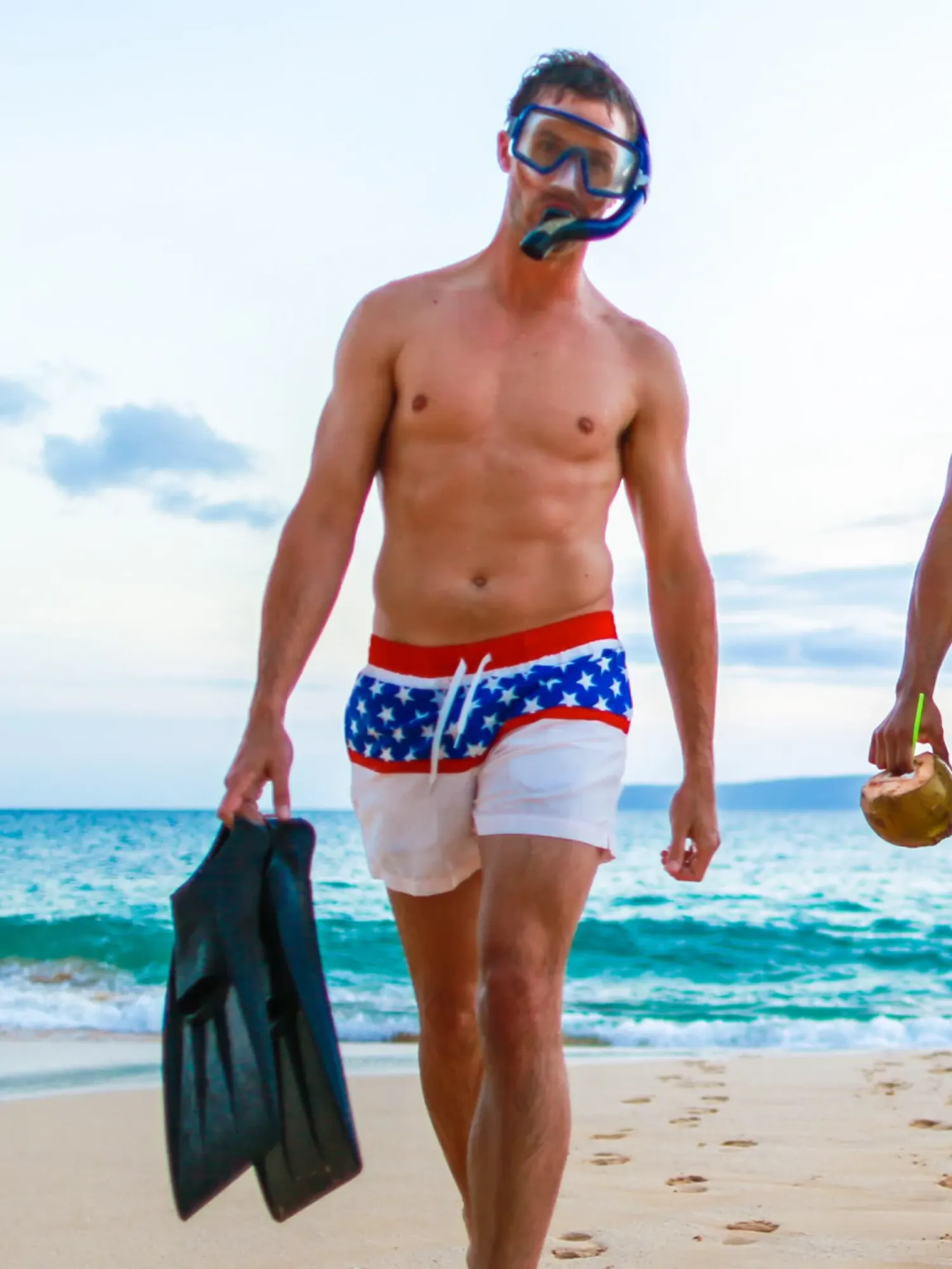 The Uncle Sammies 5.5" (Classic Lined Swim Trunk) - Image 3
