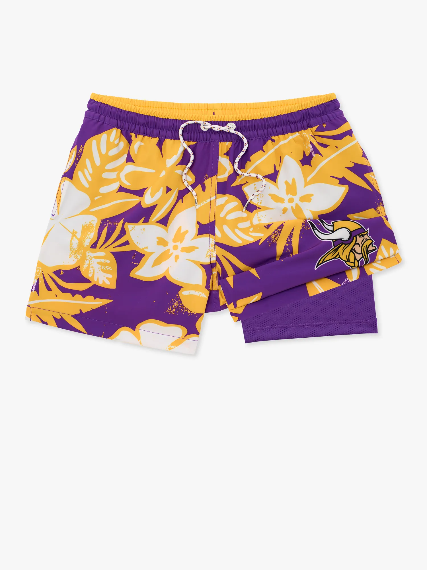 The Vikings Deep End Zones 5.5" (Classic Lined Swim Trunk) - Image 4