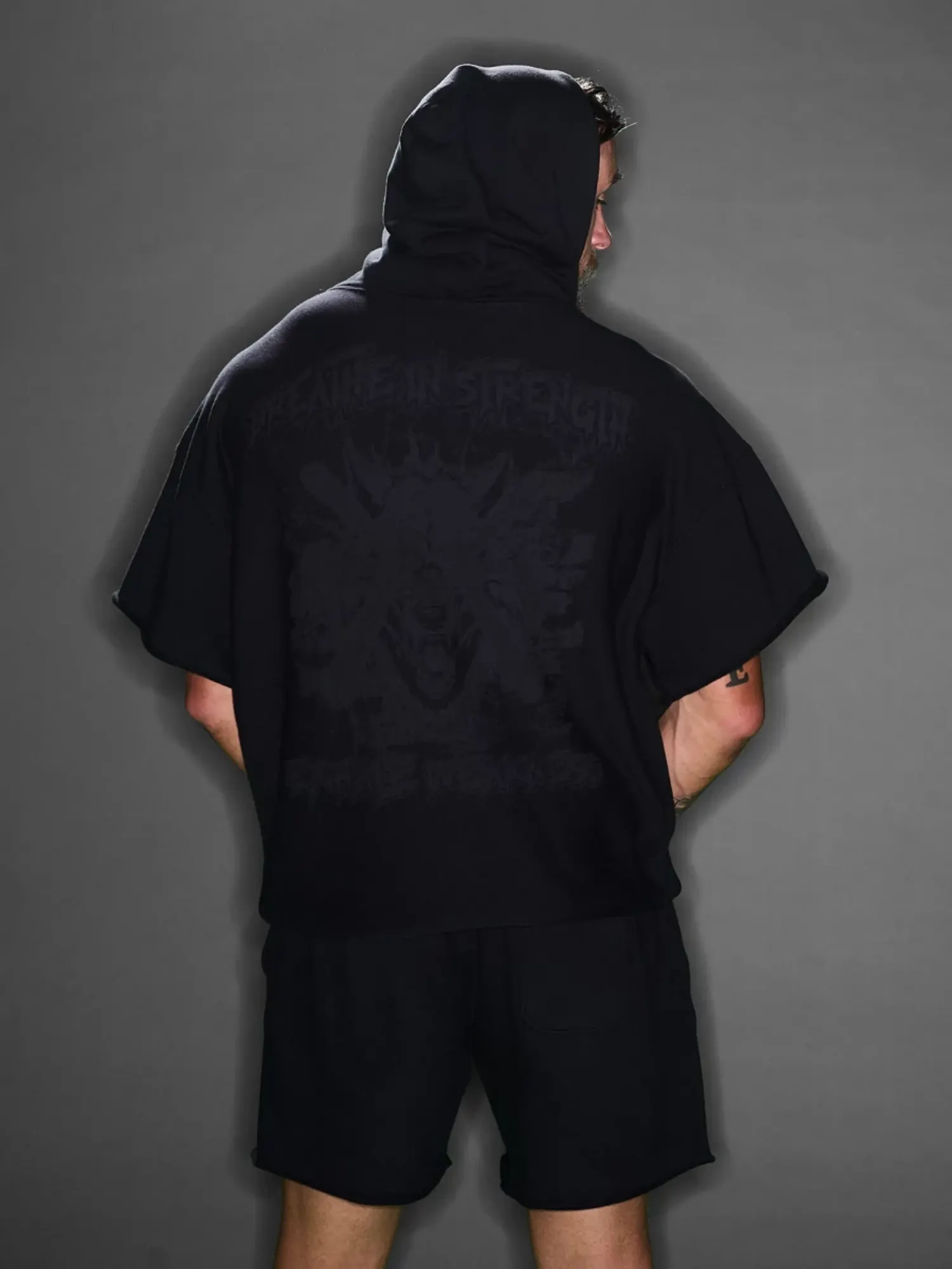 The Wolf Pack (Cut-Off Comfort Hoodie) - Image 4